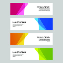 Vector Abstract banner web template