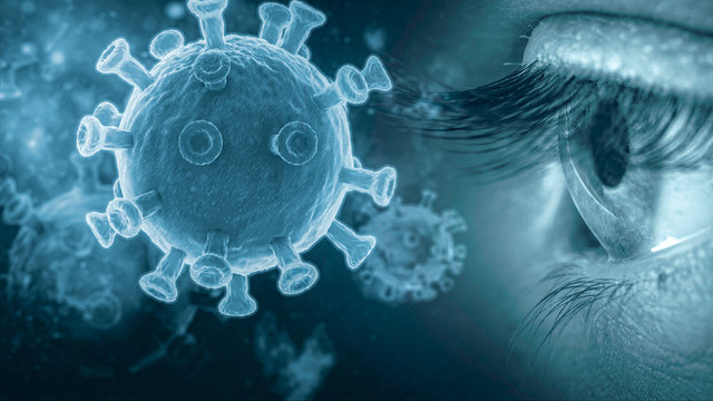 novel coronavirus 3d  illustration  background