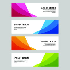 Vector Abstract banner web template