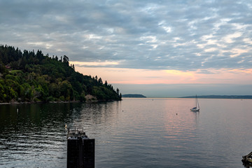 Land meeting water at Kingston, Washington #4