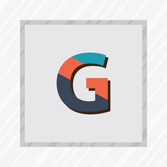 Letter G logo icon design template elements