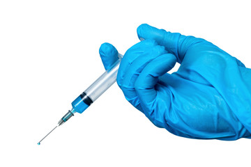 syringe, medicine, hand, injection, medical, isolated, vaccination, drug, health, hospital, white, vaccine, healthcare, care, injecting, shot, object, equipment, blood, laboratory, illness, cure, doct