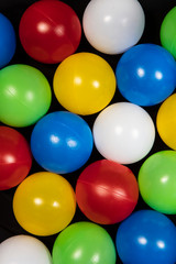 Plastic balls