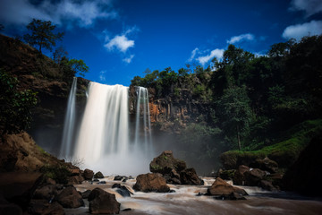 Fototapeta na wymiar Phú Cường Waterfall, Chư Sê, Gia Lai, Việt Nam