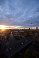 Fototapeta na wymiar berlin cityscape