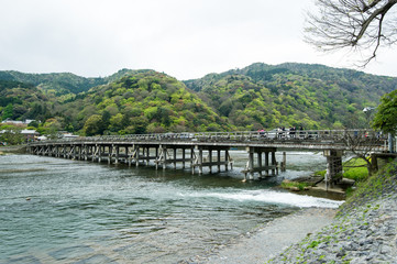 Fototapeta na wymiar 京都　渡月橋