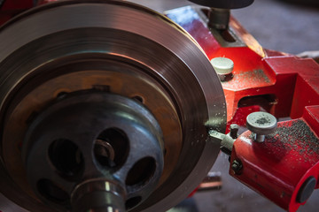 brake lathe machine