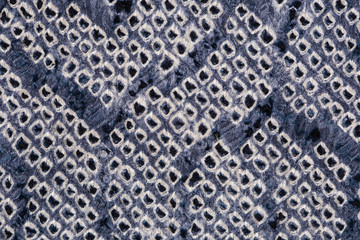 日本の布　着物のしぼり japanese Cloth kimono shibori