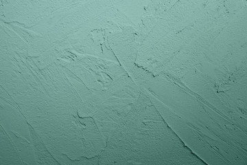 green mint rough old cement wall paint background
