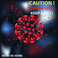 coronavirus concept covid-19 quarantine vector image