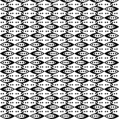 Fototapeta premium seamless abstract vector pattern design in black and white design.