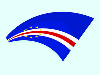 Cape Verde national flag 