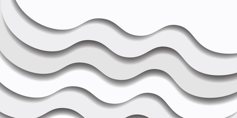 波　雲　シルエット　背景