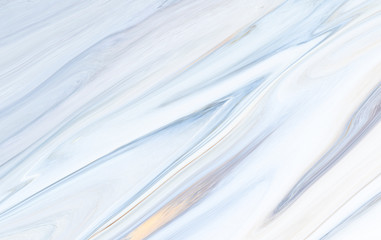 Marble rock texture blue ink pattern liquid swirl paint white dark that is Illustration background for do ceramic counter tile silver gray that is abstract waves skin wall luxurious art ideas concept.