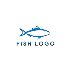 fish logo vector design illustration