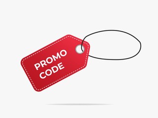 Promo code discount icon .