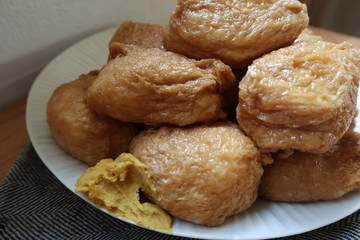 いなり寿司と和がらし