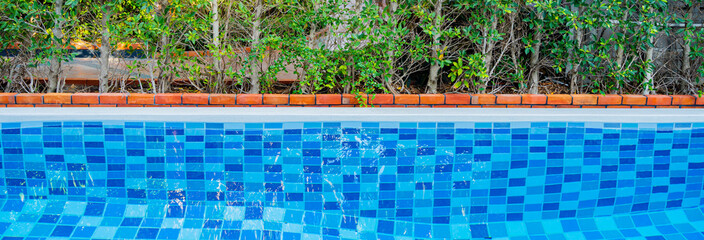 Small swimming pool in a private house