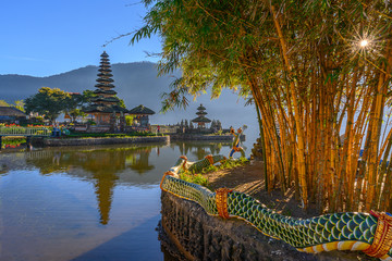 Early Morning at Ulun Danu Beratan Temple