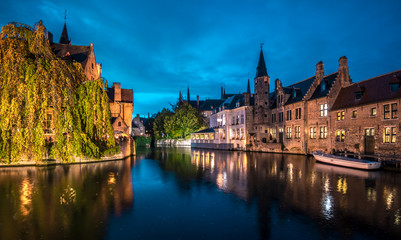 Obraz premium Quay of the Rosary in Bruges