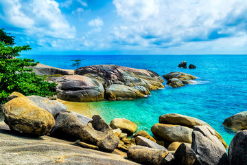 Amazing beach on an island in Thailand