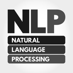 NLP - Natural Language Processing acronym, concept background