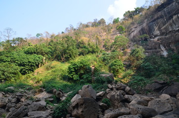 Wanderung zum Felsplateau von Tad Soung, Bolaven-Plateau, Laos
