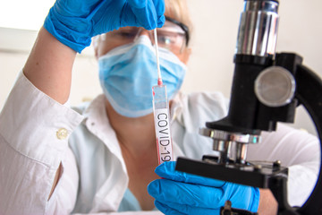 covid-19, corona, virus, laborant, laboratory, testing, pandemy, illness, helath