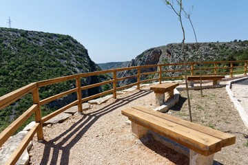 Kroatien - Čikola Canyon - Viewpoint