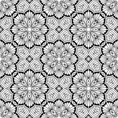 Seamless pattern. Vintage decorative elements