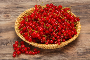 Sweet tasty fresh Red currant