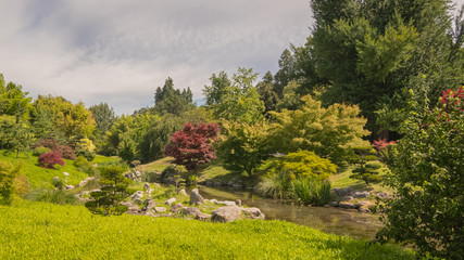 Jardin Japonais zen.