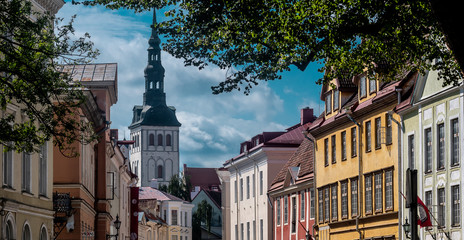 Tallin stary klimatyczny wspaniała architektura  © Robert