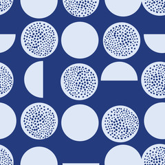 Playful spot, polka dot seamless pattern, perfect for fashion, home, stationary, kids. 