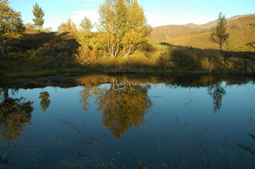 Fototapeta premium Mirror Jotunheimen