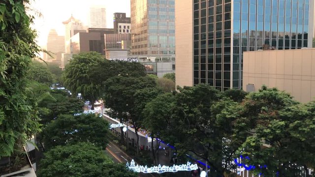 Regen in Sinagpur (Orchard Road)