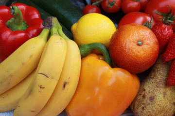 Provisions de fruits et légumes