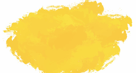 Yellow watercolor background for your design, watercolor background concept, vector...