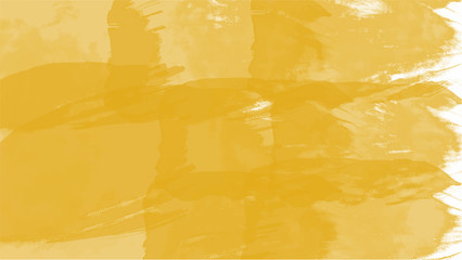 Yellow watercolor background for your design, watercolor background concept, vector...