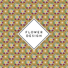 Seamless pattern. Hand drawn background