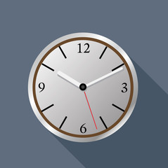 Clock Icon ,Vector Illustration