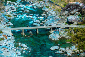 仁淀ブルーと沈下橋