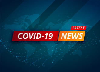 covid-19 coronavirus latest news and updates background