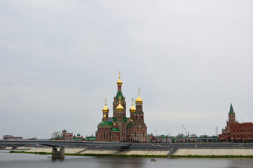 Fototapeta premium religious building, Russian Orthodox Church