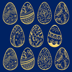 Easter. Easter set. Pattern. Holiday. Tradition. 