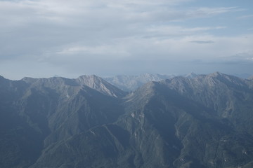 Fototapeta premium Trekking on the Rocciamelone