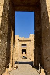 entrance to the temple of the kings