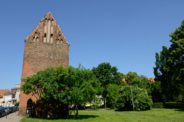 Fototapeta na wymiar Powder Tower in Kołobrzeg
