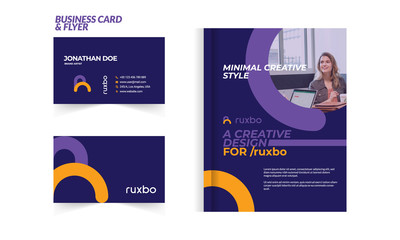 Creative businesgns Card and flyerdesi