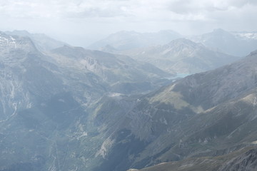 Fototapeta premium Trekking on the Rocciamelone